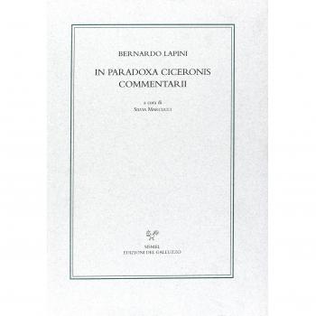 In Paradoxa Ciceronis commentarii. Testo latino a fronte