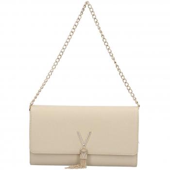 Borsa a tracolla Ecru in ecopelle Divina Lady Clutch