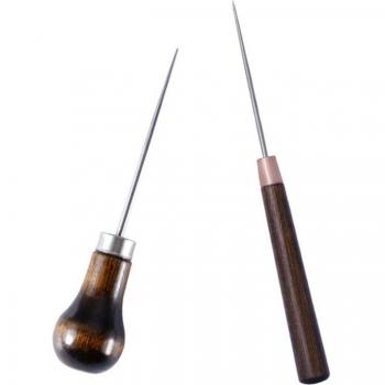 LMDZ Versatile Tapered Leather Sewing Awl – Ideal for Canvas, Shoes, and Cutting Dies