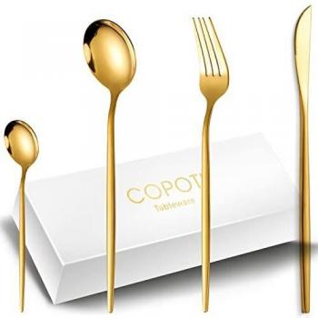 COPOTI Glitter Flatware Collection (24 Pieces)