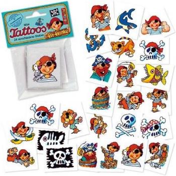 Kindertattoo Set Pirat Pit Planke – Partystrolche