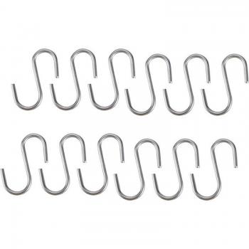 Cuchara y Olla Ganchos “S” de Zinc – Kit 10