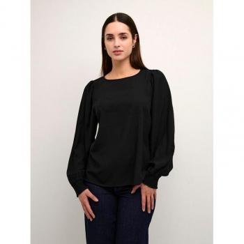 KAFFE Regular Fit Bluse Kadorte Schwarz