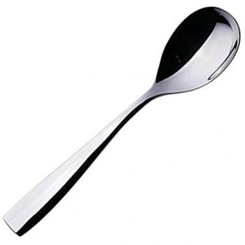 Durable Stainless Square Teaspoons – 12 Count (Genware 18/0)