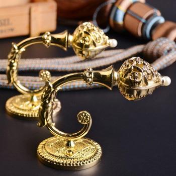 Zinc Alloy Wall Hooks for Curtain Holdbacks