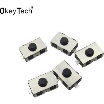 OkeyTech Tactile Micro Switch for Car Keys Citroen Peugeot Opel 6x3.8mm