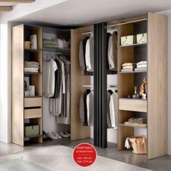 Vestidor de dos columnas
