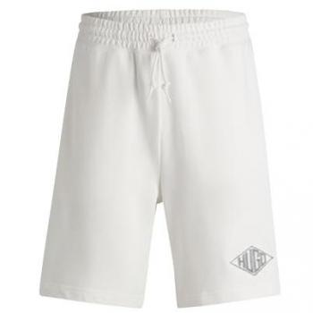Short HUGO Damtus blanc immaculé