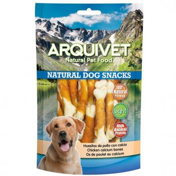 HUESITO CALCIO CON POLLO 25x8cm.100gr