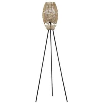 Home Deluxe Jute Tripod Lamp – Couleur Naturelle