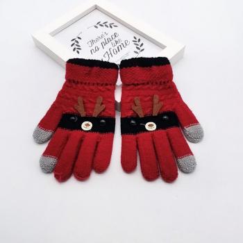 Gants d'hiver en tricot pour enfants