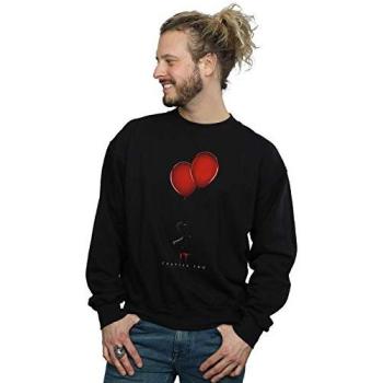 Black 5XL Men’s “Balloons in Hand” Hoodie – IT Chapter Two