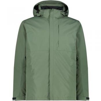 Chaqueta Impermeable Hombre CMP Z-Blue L – Capucha Desmontable, Talla Grande
