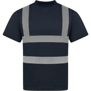 Korntex Herren Warnschutz T-Shirt mit Reflexstreifen (M)