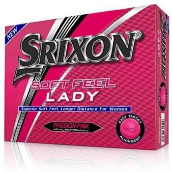 Caja de 12 Bolas Srixon Soft Feel Rosa