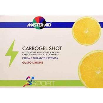Master-Aid® Sport Carbogel Shot Integratore Alimentare A Base Di Carboidrati Semplici E Complessi Gusto Limone 50ml