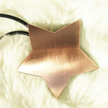Dekorativer Pentagramm Vorhangclip