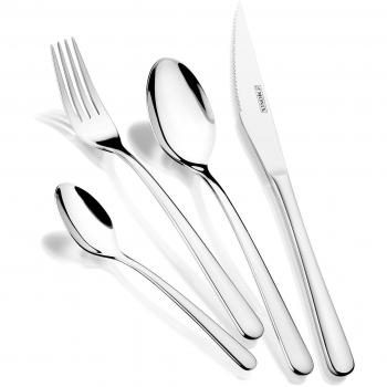 Monix Pisa 24-Piece Stainless Steel Cutlery