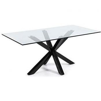 Table de salle à manger Argo KAVE HOME métal noir