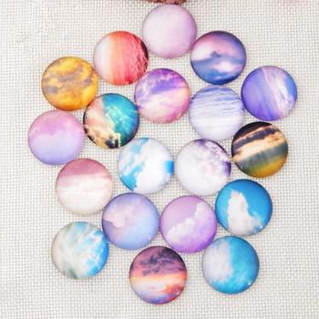 Joyas Nebulosas: Mosaico de Vidrio Semicirculares
