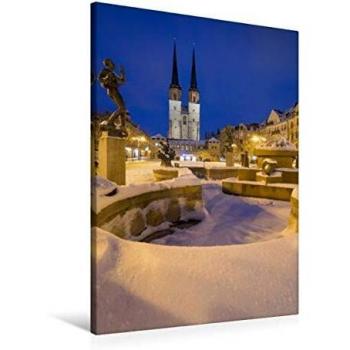 Keilrahmen‑Wandkunst 60x90 cm – Winter‑Thema, HD‑Print
