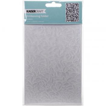 Kaiser Craft 106x150mm Leaves Pattern Folder