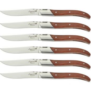 Cuchillos de Madera de Rosa para Cena