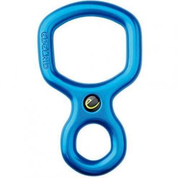 Edelrid Bud Belay‑Descender Blue – Lightweight Steel Version