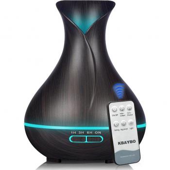 Dunkelholz Aroma Diffusor mit Fernbedienung
