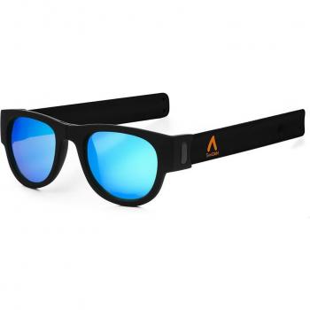 SUNDAM Gafas de sol UV400 polarizadas efecto espejo plegables y enrollables