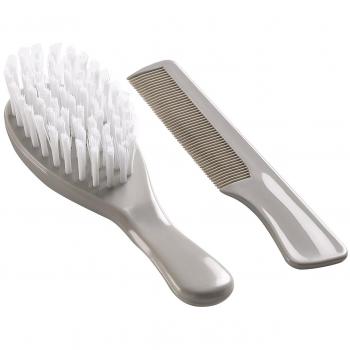 Thermobaby Peigne & Brosse Enfant Gris Doux