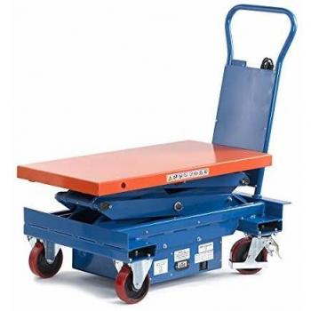 Chariot élévateur électrique à plateforme CERTEO, levée 520 – 1460 mm, capacité 650 kg
