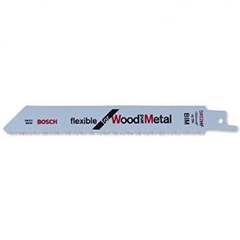 Bosch Professional 2 unidades Hoja de sierra sable S 922 HF Flexible for Wood and Metal