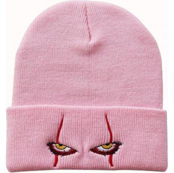 Unisex Soft Knit Beanie with Scary Eyes