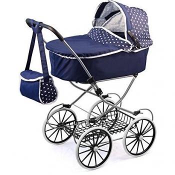 Reig Deluxe Classic Blue Baby Stroller – 70x42x89 cm