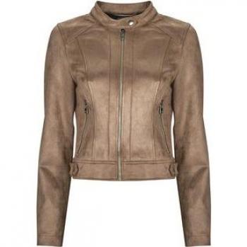 Vero Moda VMJOSE MARI Short Jacket Marron Faux Suede
