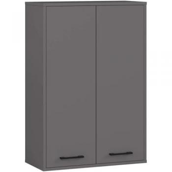 Armoire de rangement suspendue Akord 64 cm Gris Graphite