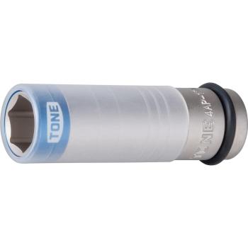 TONE 12.7mm Foil Nut Socket, Blue Driver, Impact Protected