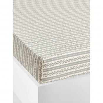 Sábana Nómada Blanca de Algodón Ecológico