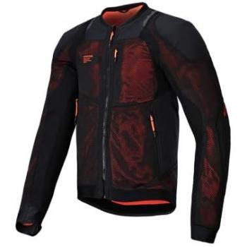 Troop‑Air Pro Jacket (Nero Rosso) – Modello M