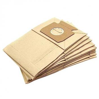 Vacuum Cleaner Paper Bag – Swirl M48, 10‑Pack, Type B, 27 cm × 13 cm (Sand)