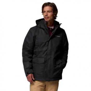 Parka Pines Lake XL Nero con Cappuccio Columbia