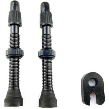 2pcs Alloy Presta Valve Stems for Road and Mountain Bike Tubeless Tires