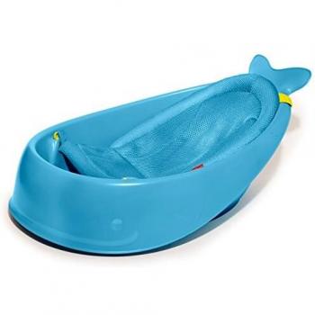 Skip Hop Moby Smart Sling Bathtub for Babies, Blue