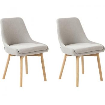 Light Grey Dining Chair Combo – 2 Pack