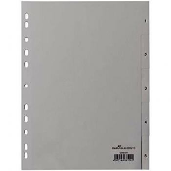 Intercalaires A4 5 sections avec onglets