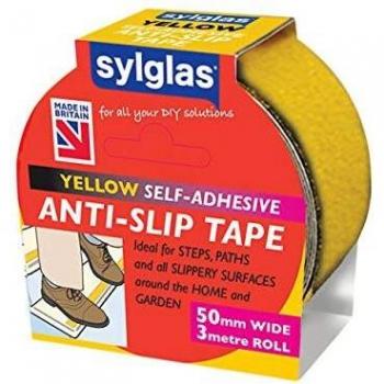 Sylglas SYLASTY Anti-Slip Tape 50mm x 3m Yellow
