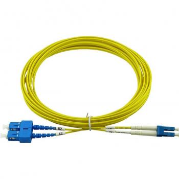 Jarretière optique BlueOptics Duplex LC‑UPC 0,5 m SC‑UPC singlemode