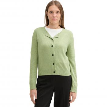Tom Tailor Sage Melange Knit Cardigan Women's L