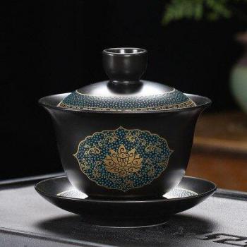 Art Flower Kung Fu Tea Set